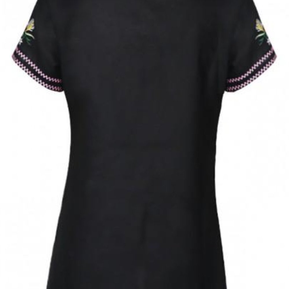 New Boho Floral Embroidered Blouse - Picture 4 of 4